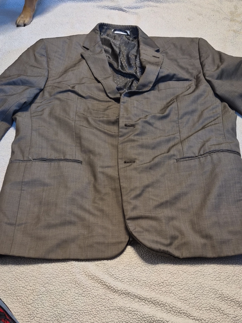 Men's Gray Single-Breasted Sport Coat - Classic Tailored Look